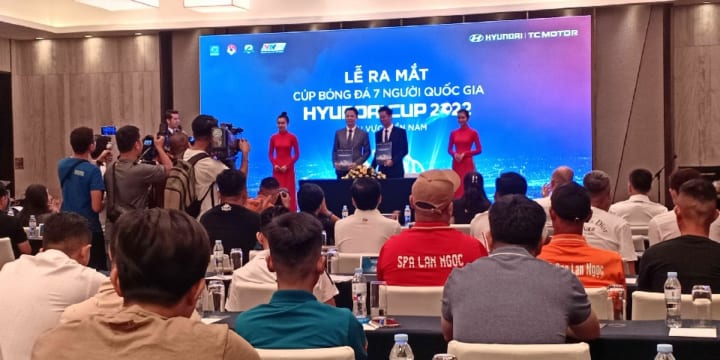 Tổ chức lễ ra mắt giải đấu bóng đá | Hyundai Cup 2022 
